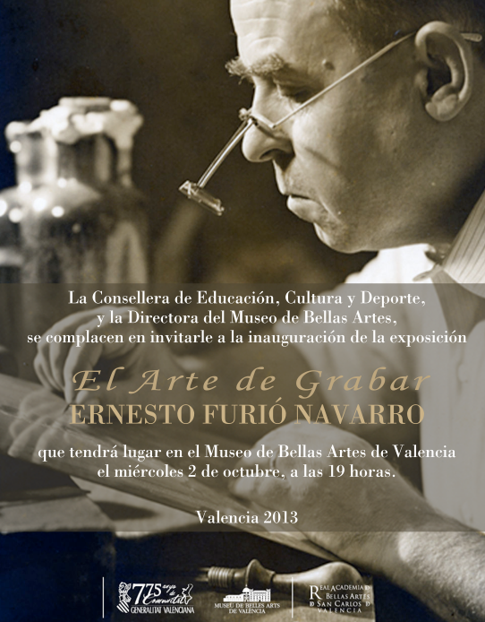 Exposición ‘El arte de grabar. Ernesto Furió Navarro’