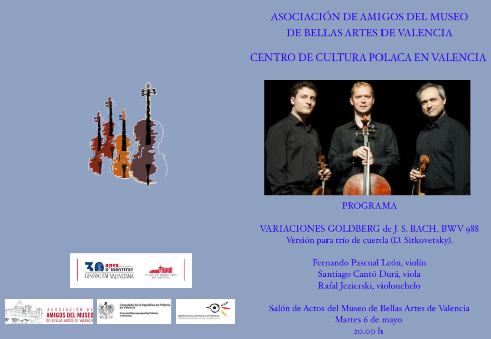 Concierto con la colaboración del Centro de Cultura Polaca de Valencia