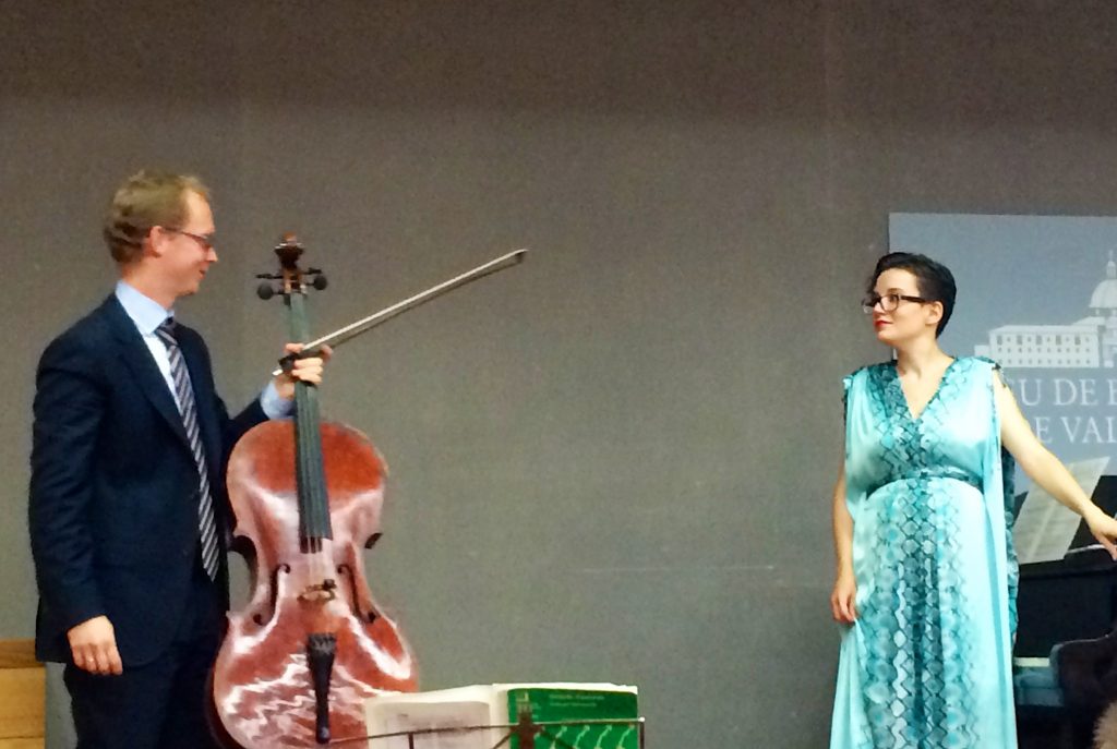 Concierto de violonchelo y piano