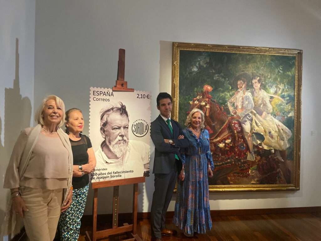 Presentación del sello “EFEMÉRIDES. 100 AÑOS DEL FALLECIMIENTO DE JOAQUÍN SOROLLA”