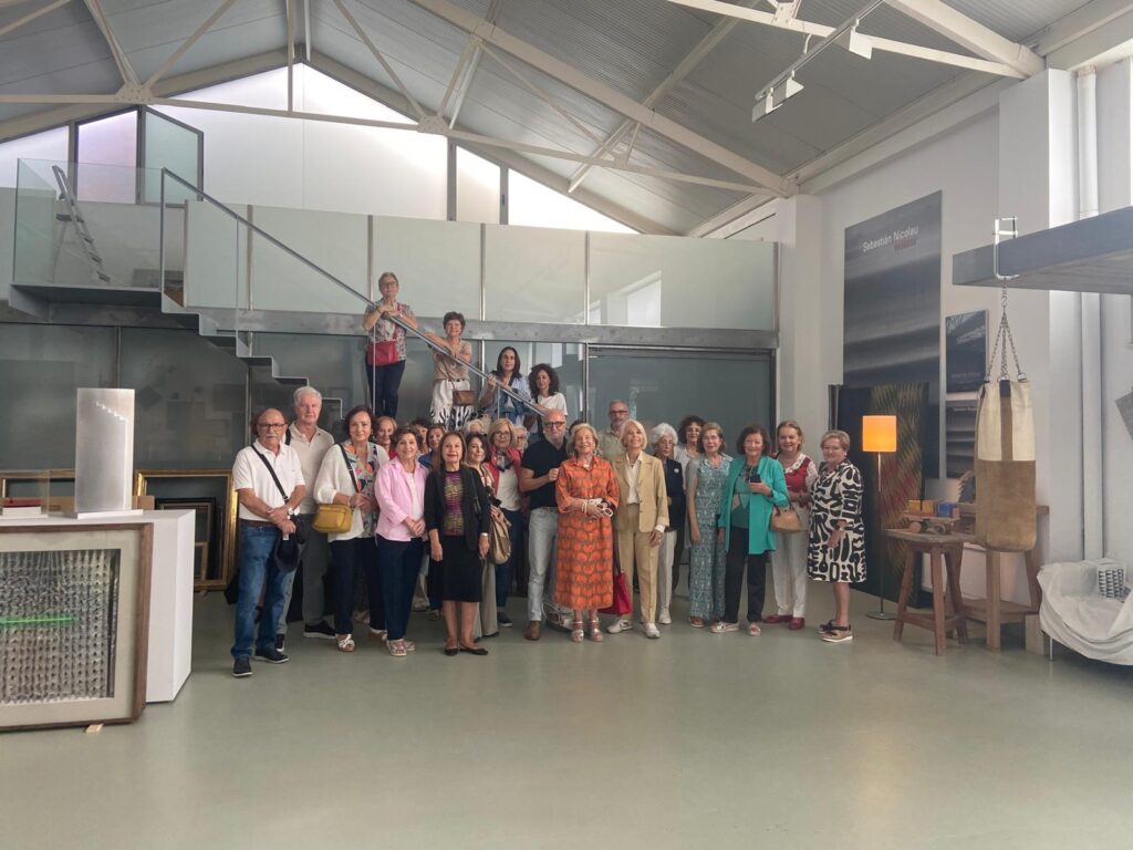 VISITA AL ESTUDIO DEL ARTISTA FRANCISCO SEBASTIÁN NICOLAU